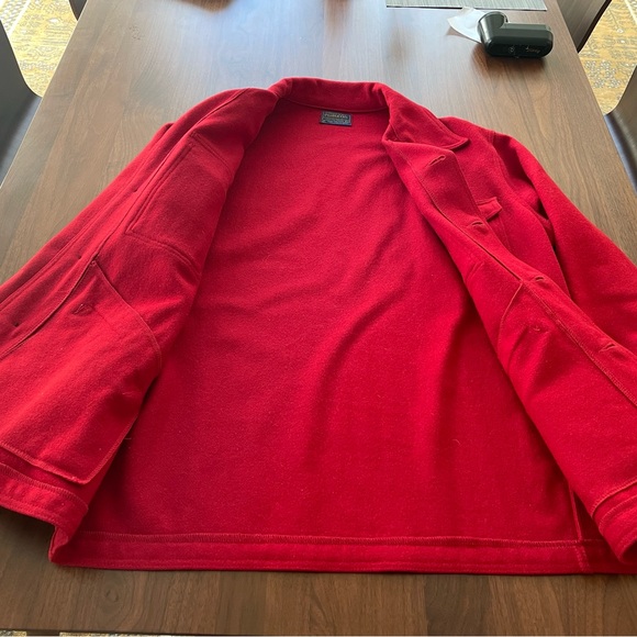 VTG Pendleton Chore Jacket Men’s Large Wool Work Jacket - Picture 10 of 11